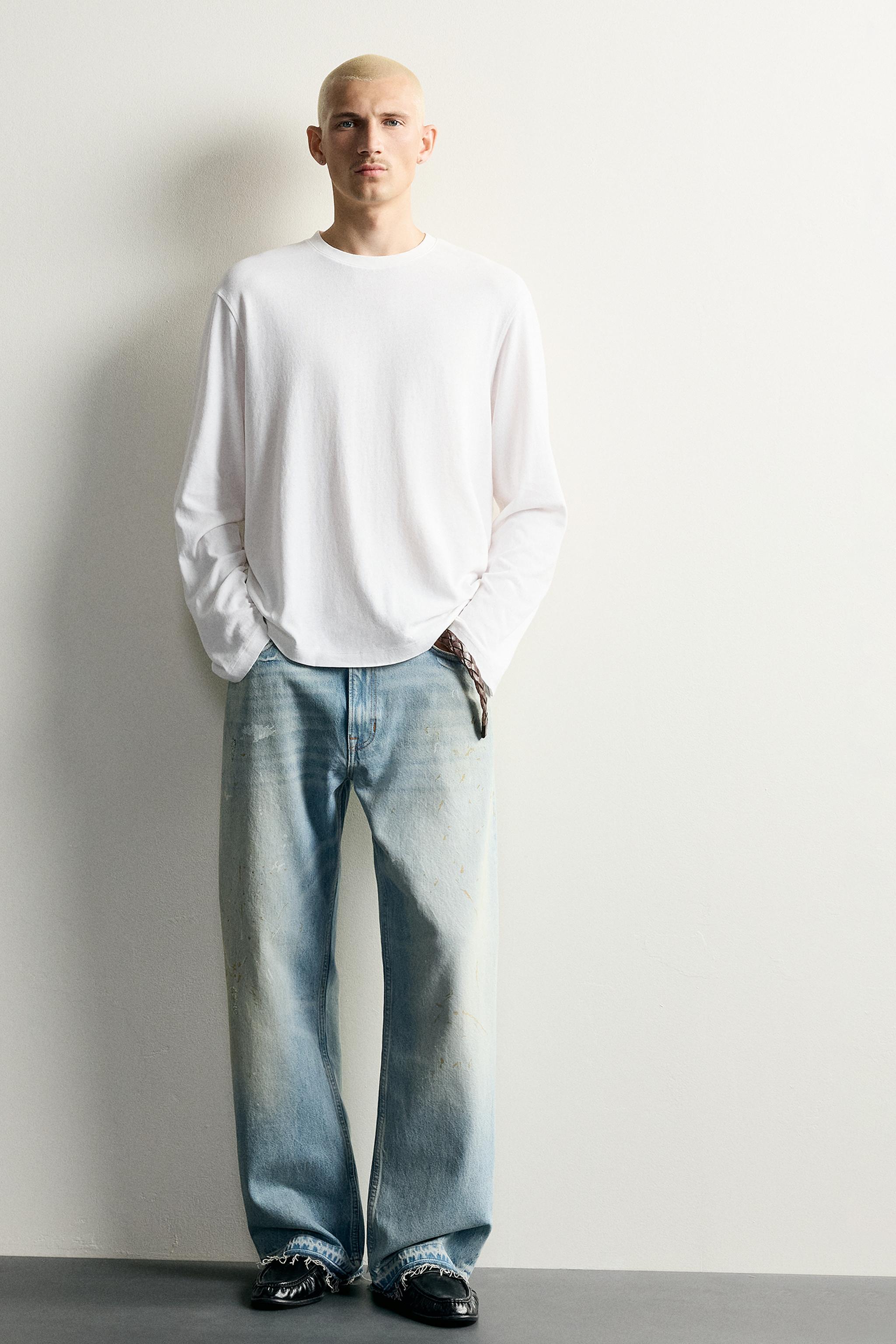 Zara LOOSE FIT JEAN görsel 7