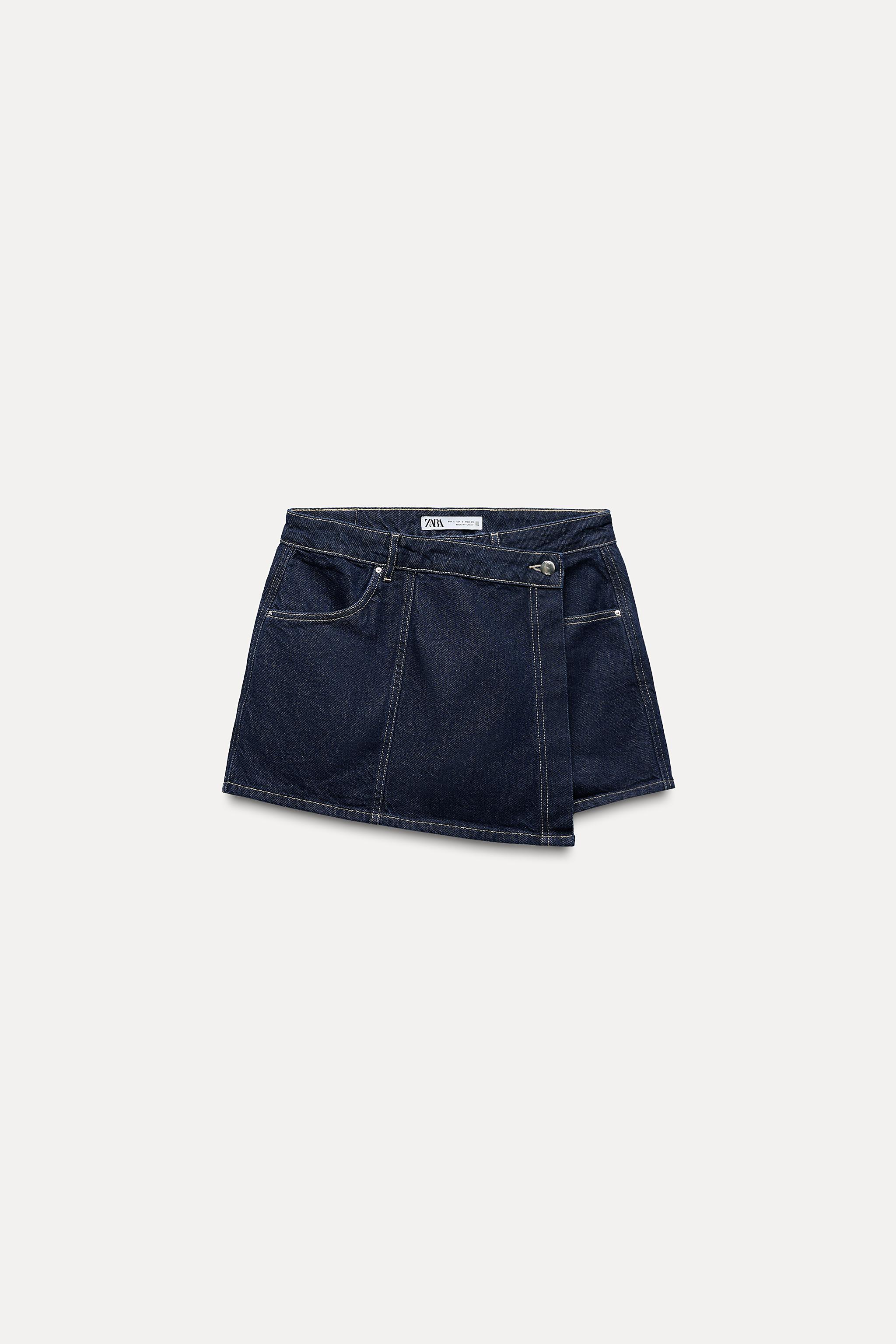 Women s Denim Skirts ZARA United States