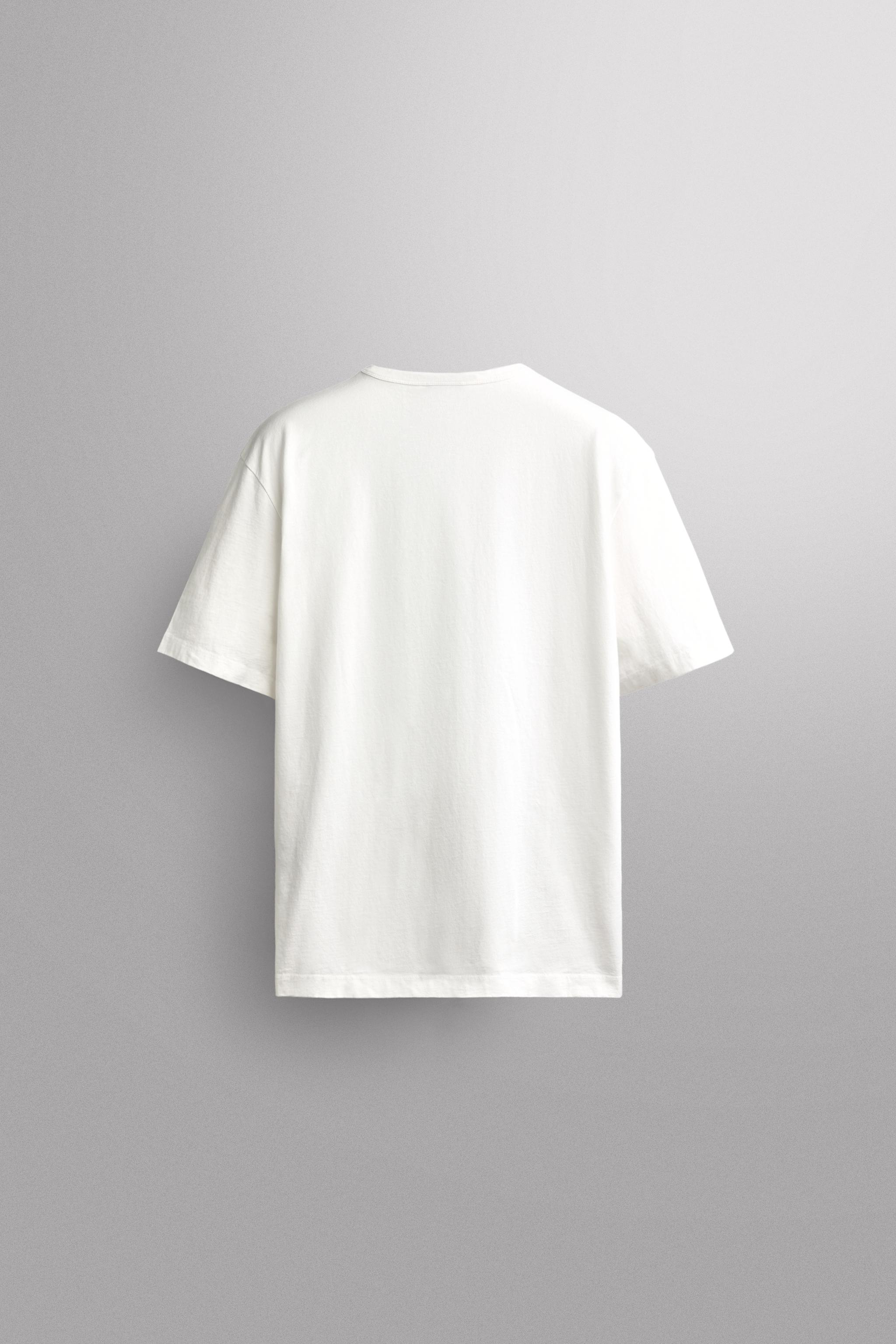 T-SHIRT EN COTON À INSCRIPTION