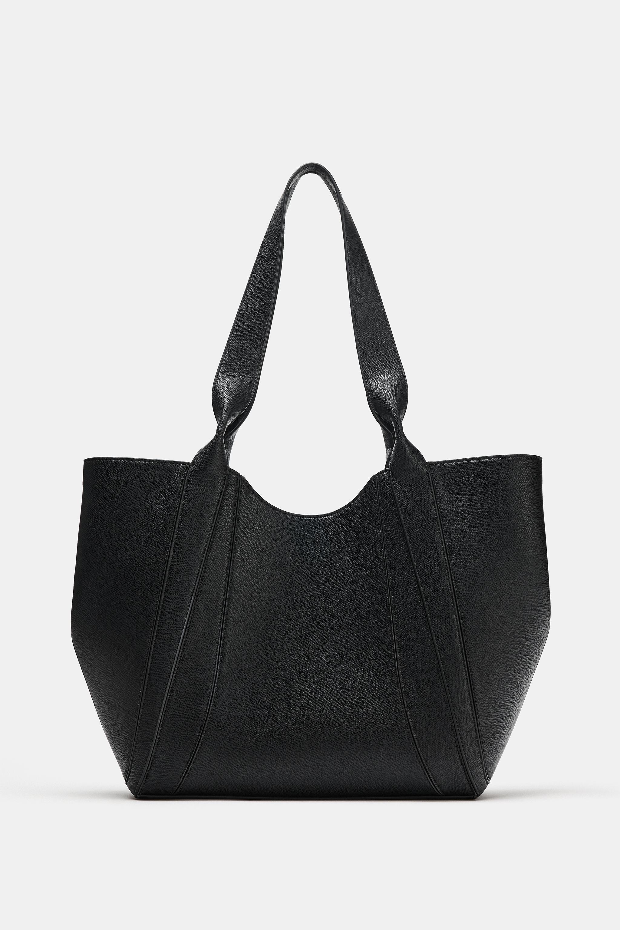 MAXI SHOPPER BAG — Black