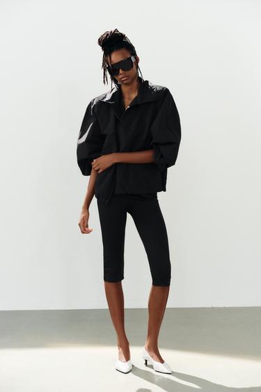 POLYAMIDE HALTER JUMPSUIT - Black by Zara - Image 0