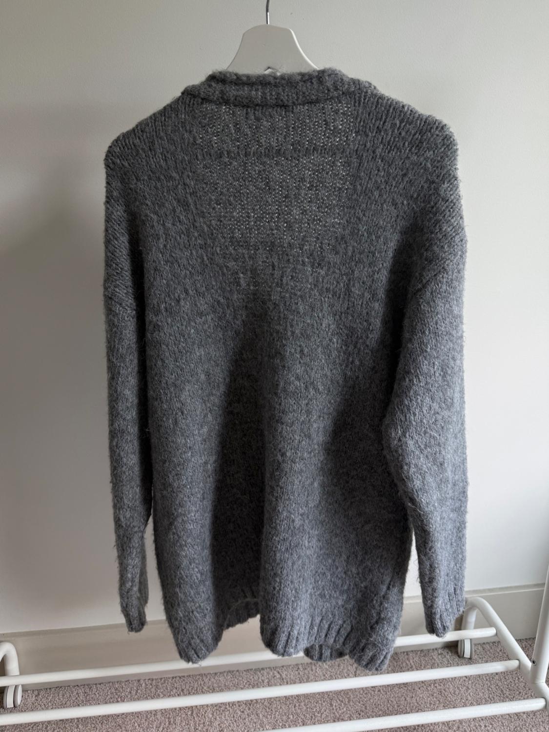 CHAQUETA LARGA PUNTO - Image 4
