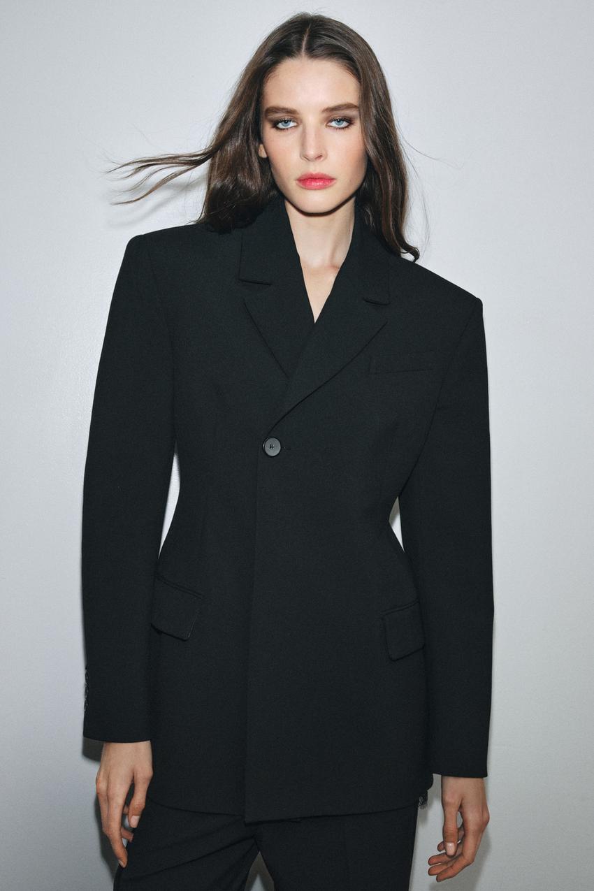 ZW COLLECTION TAILORED BUTTON BLAZER