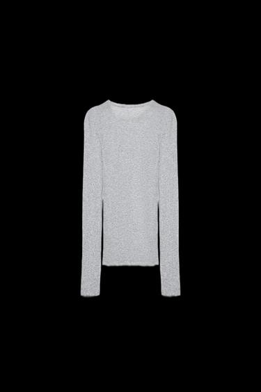 CAMISETA ALGODÓN SUPIMA® - Gris vigoré de Zara