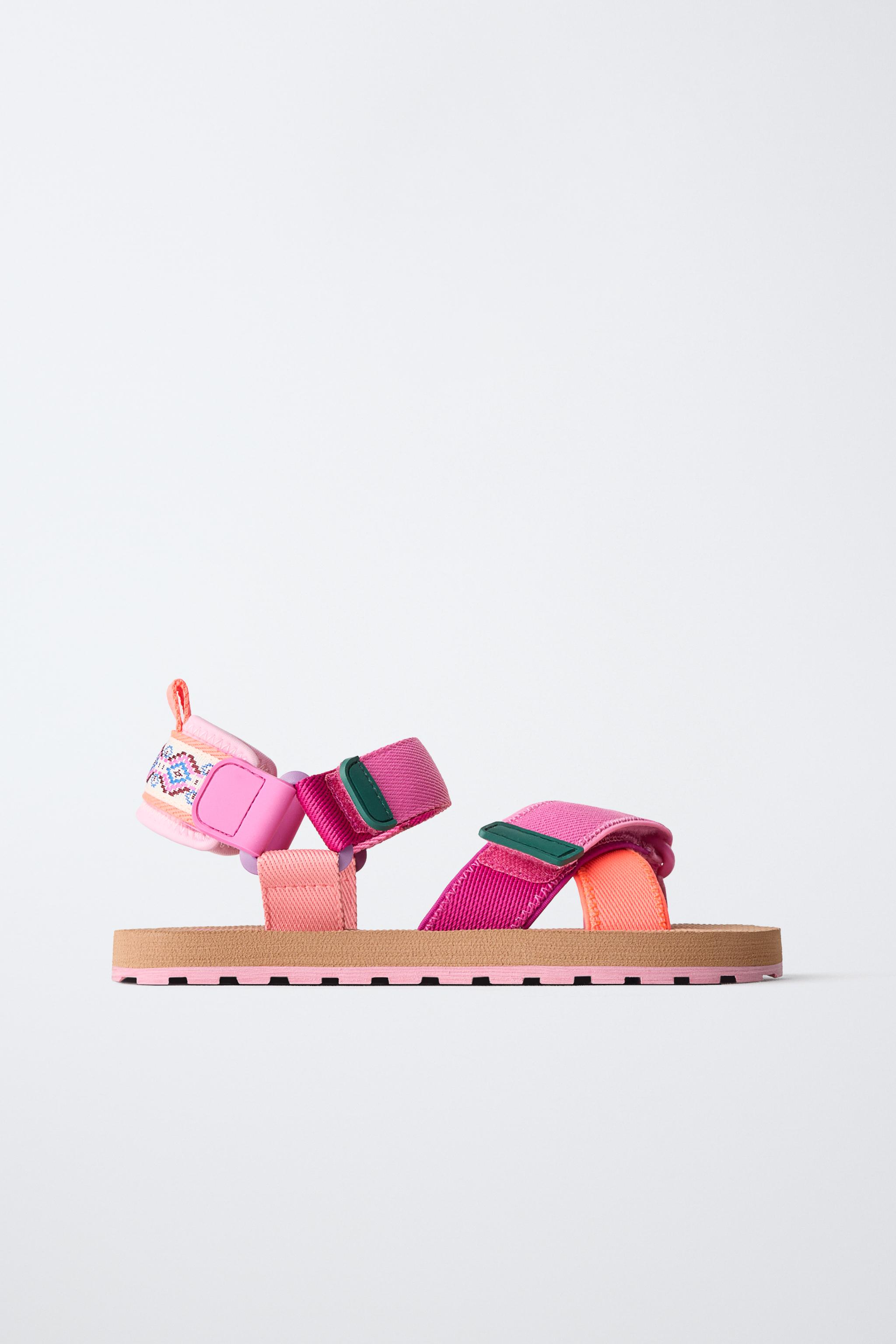 MULTICOLOR TECHNICAL SANDALS — Multi-color
