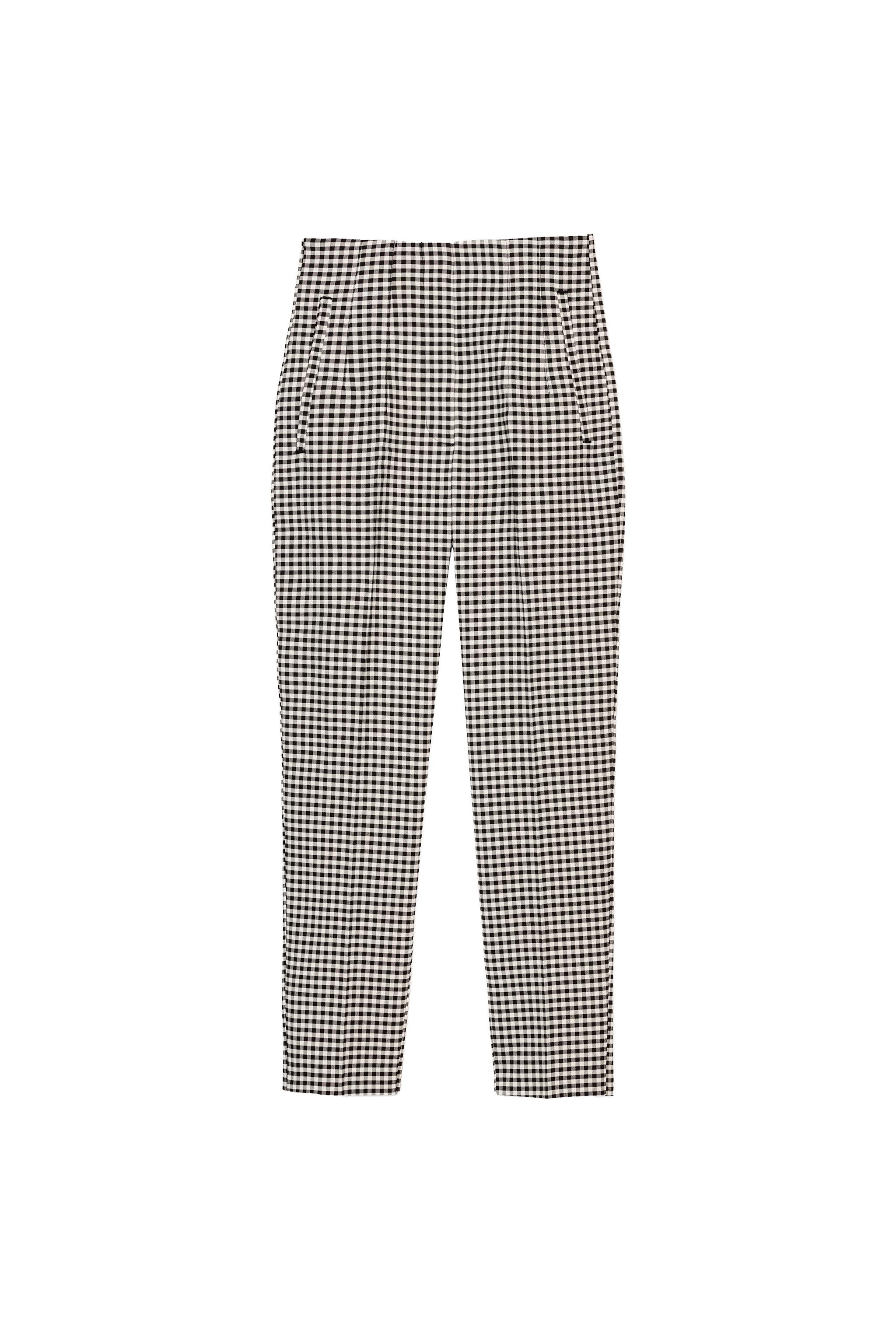 CHECK SHIRT WITH SCARF ZW COLLECTION