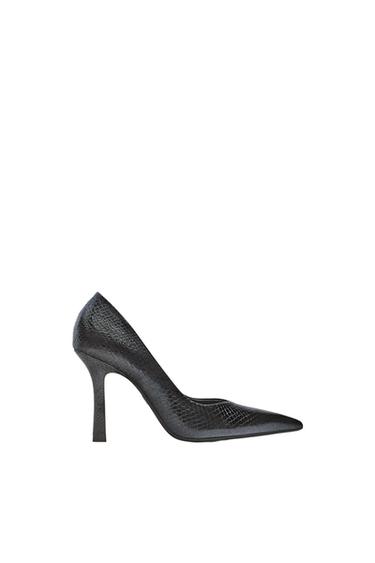 PRINTED HIGH HEELED SHOES