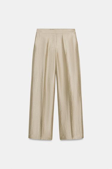 PANTALON DROIT TAILLE HAUTE - Cave de Zara