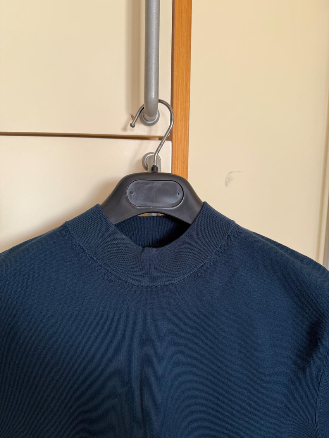 HIGH NECK KNIT T-SHIRT - Image 2