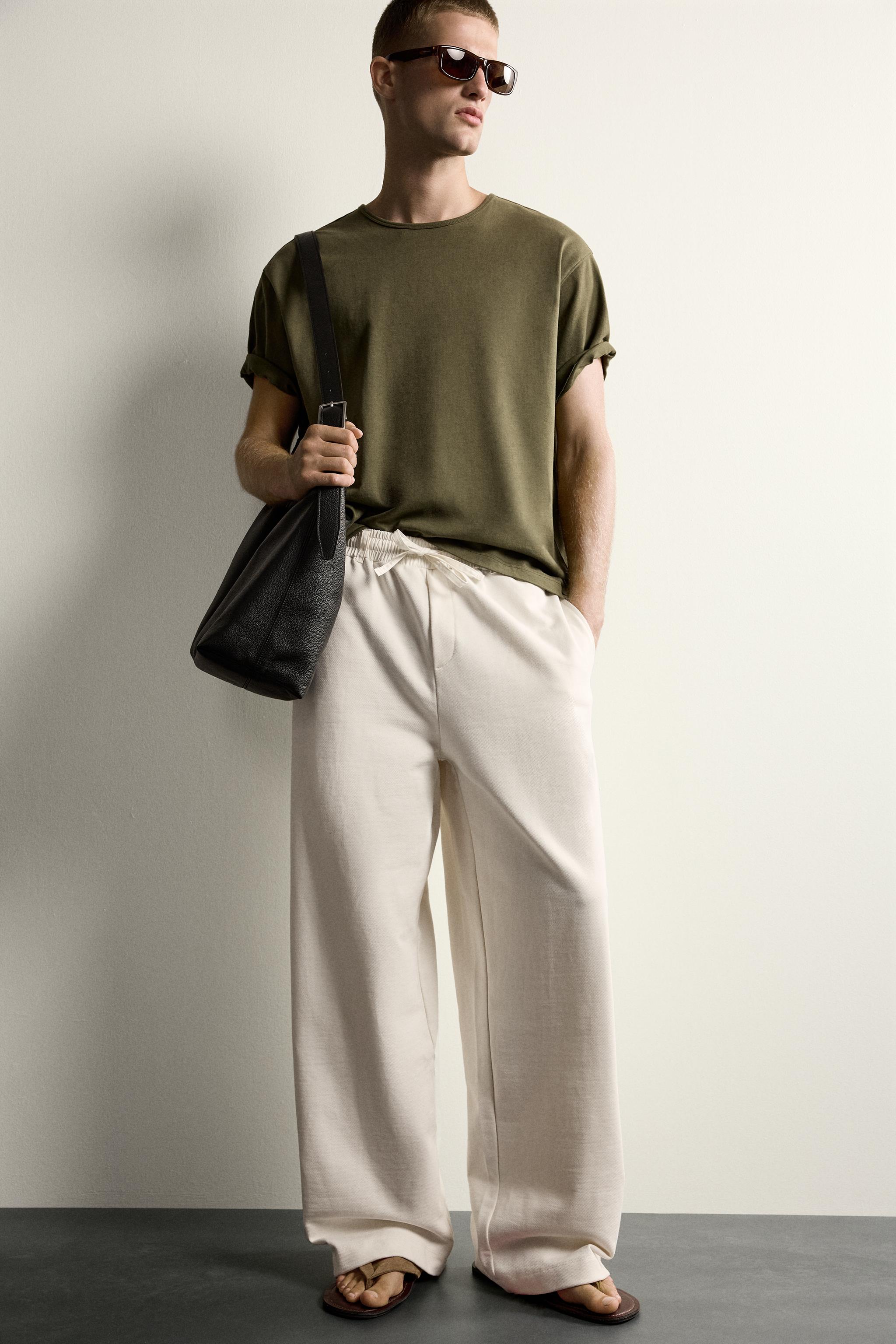 CONTRAST WAIST JOGGER PANTS