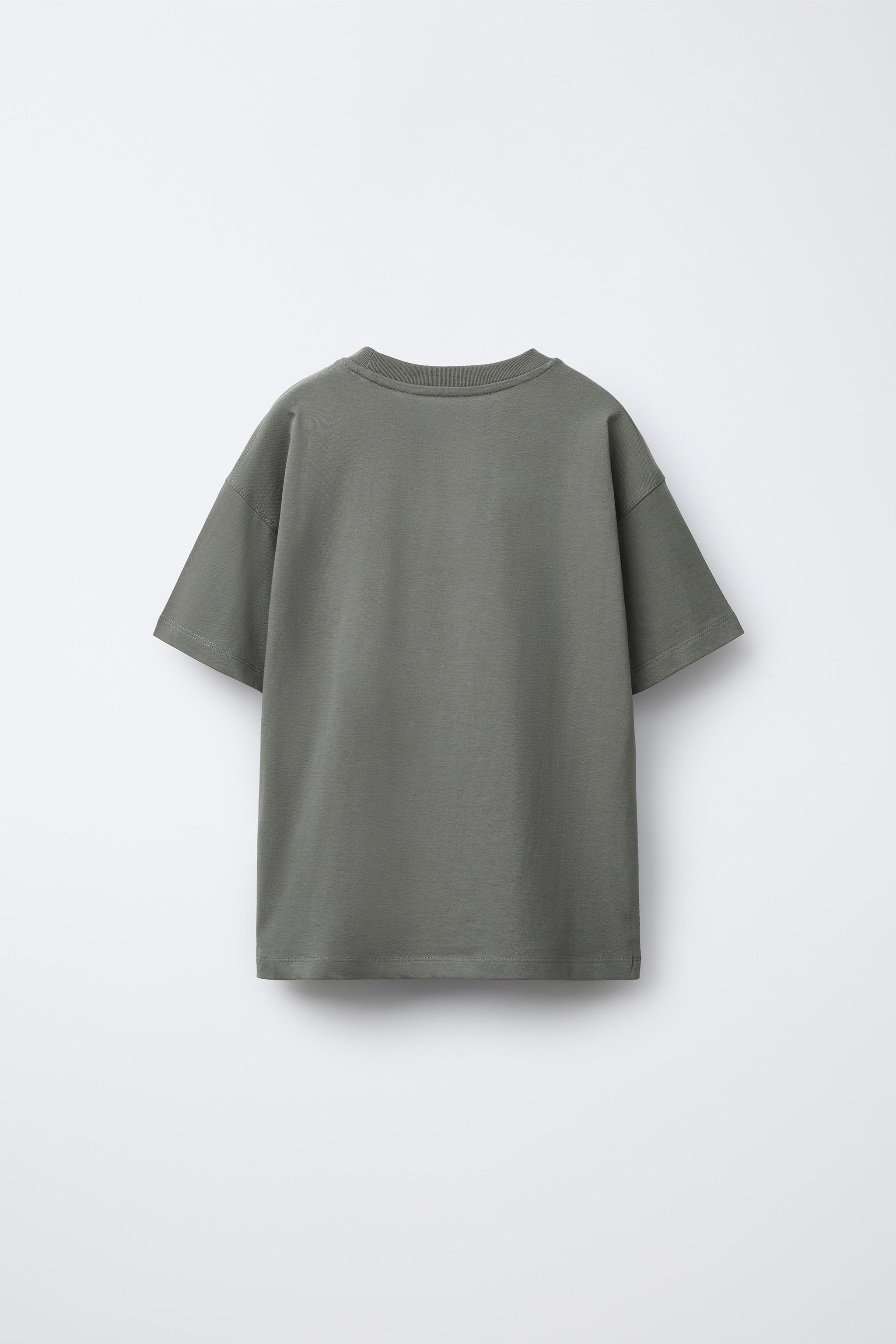 ★ドイツ発*ZARA*新作*アブストラクトプリントTシャツ/BF★ 04456600802-e2.jpg?ts=