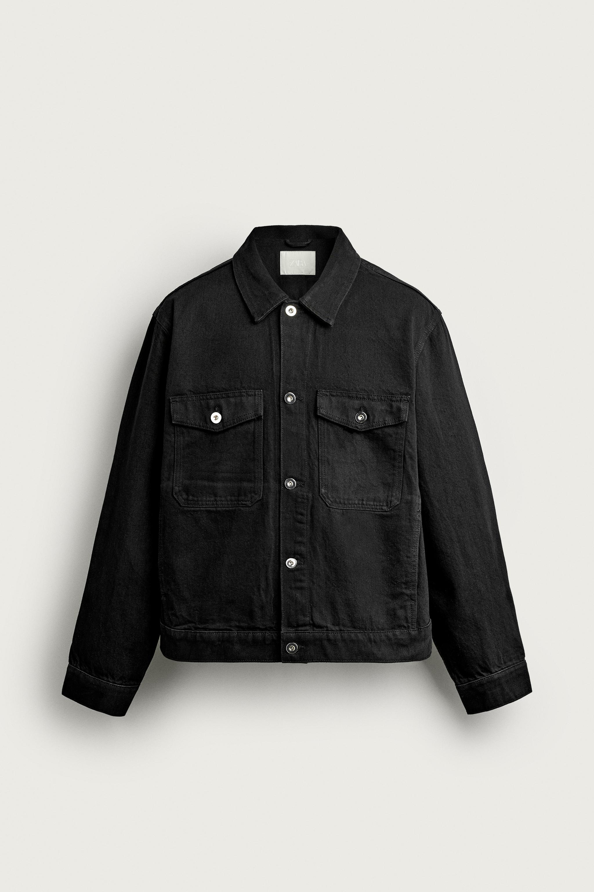 Детские куртки Zara BASIC DENIM JACKET — фото 7