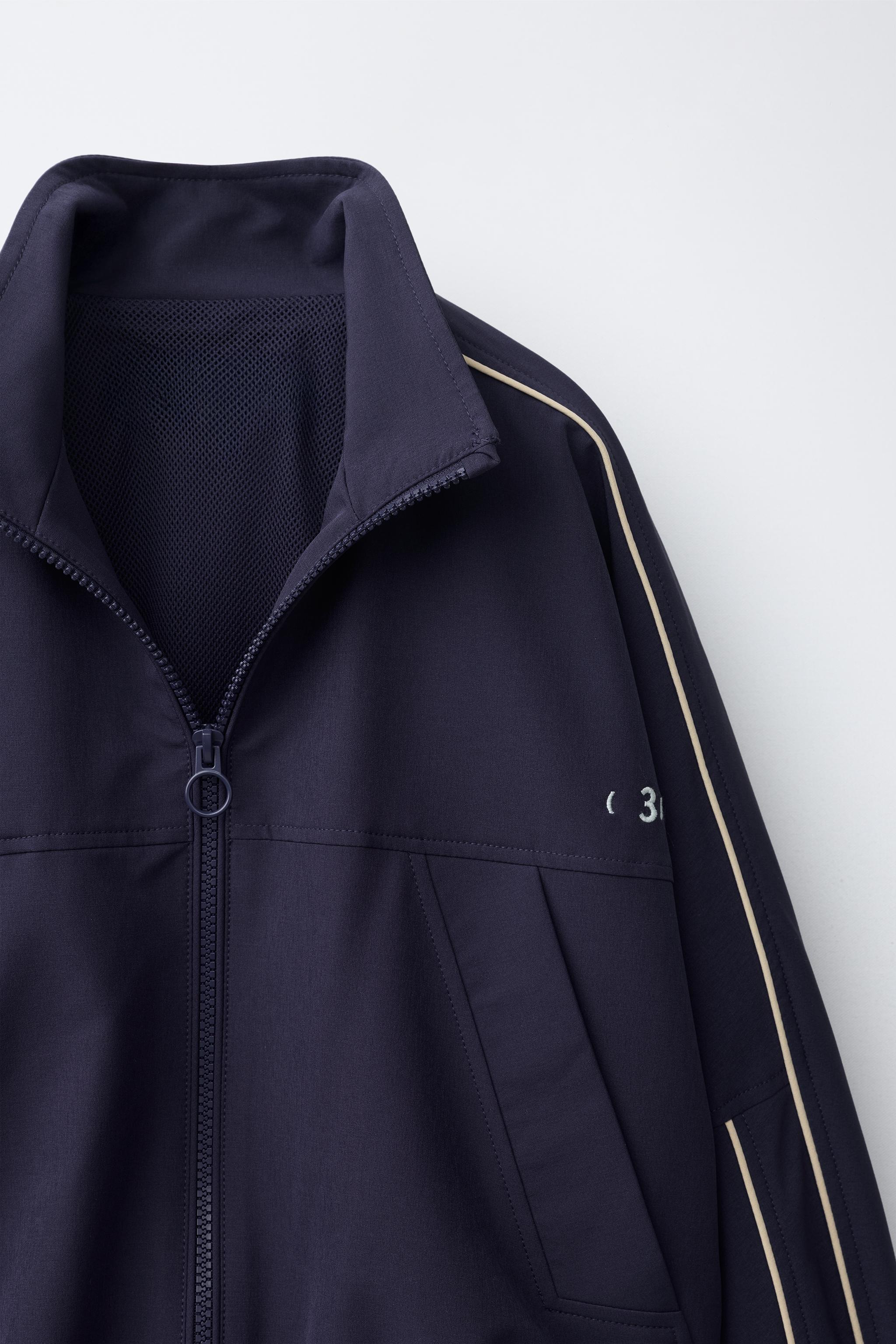 Детские худи Zara CONTRAST PIPING TECHNICAL SWEATSHIRT — фото 3