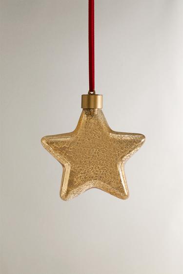 WEIHNACHTSBAUMSCHMUCK STERN LED-LICHT - Goldfarben von Zara - Bild 0