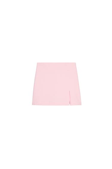 SLIT HEM SKORT