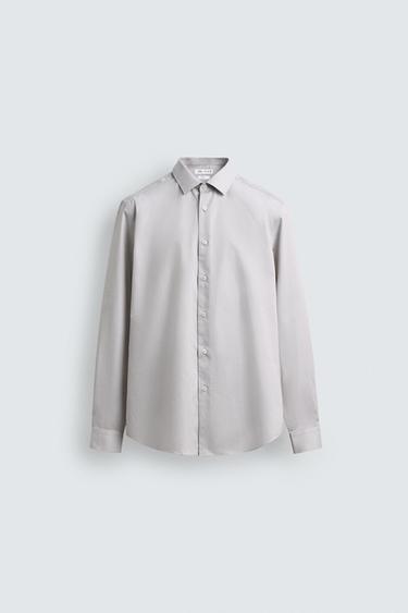 CAMISA SLIM FIT CUADROS - Arena de Zara
