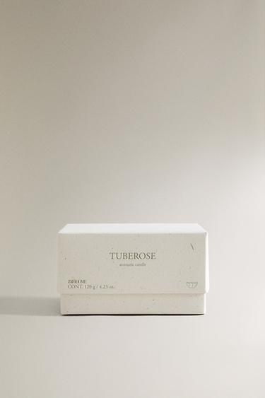 (120 G) TUBEROSE SCENTED CANDLE - Purple by Zara - Image 4