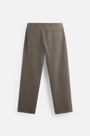 REGULAR FIT JOGGER TROUSERS - Earth by Zara - Image 7