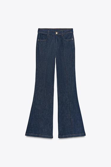 Z1975 FLARE SEAM TROUSERS - Indigo by Zara - Image 5