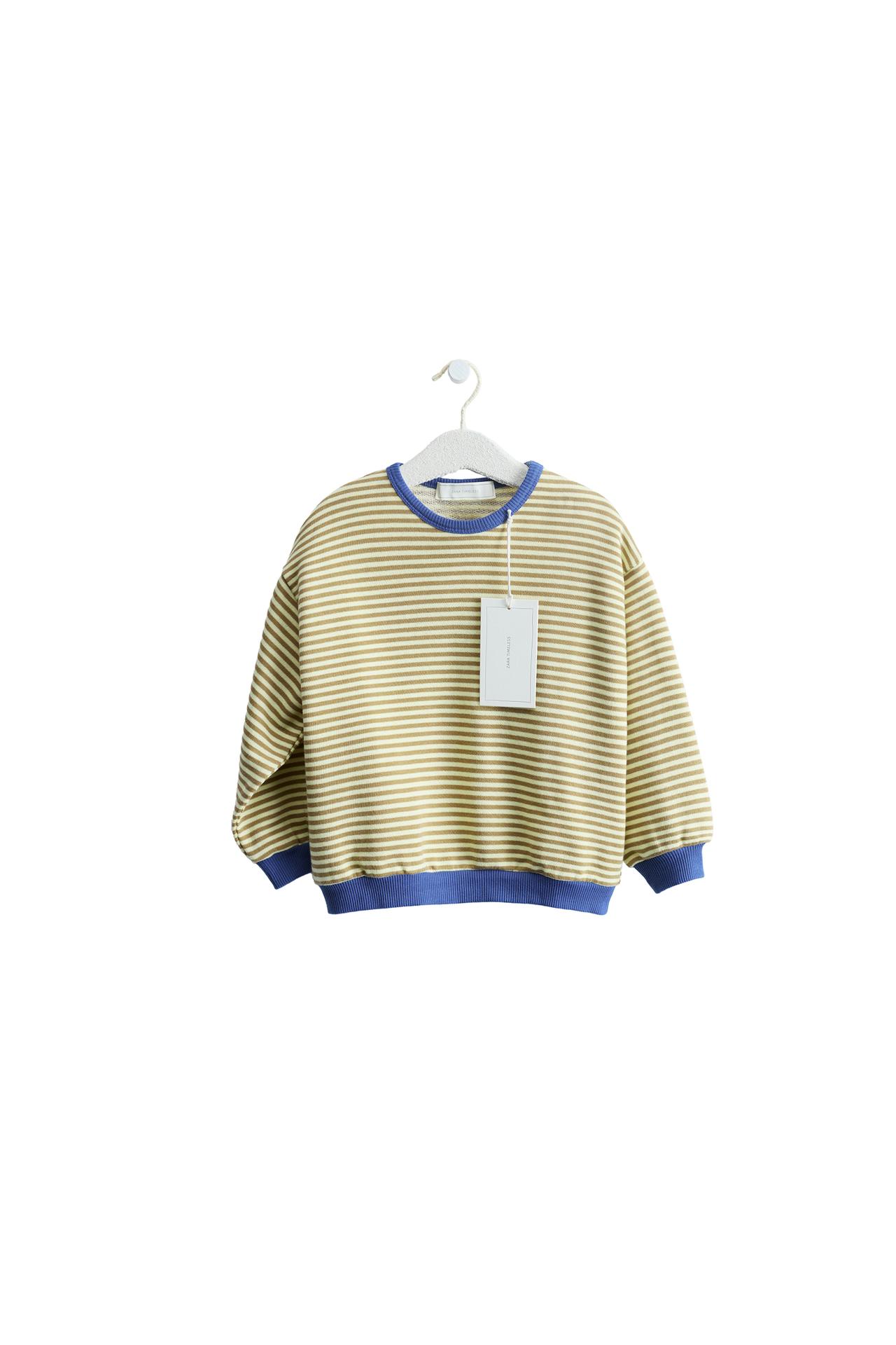 ZARA TIMELESS - ТОЛСТОВКА В ПОЛОСКУ