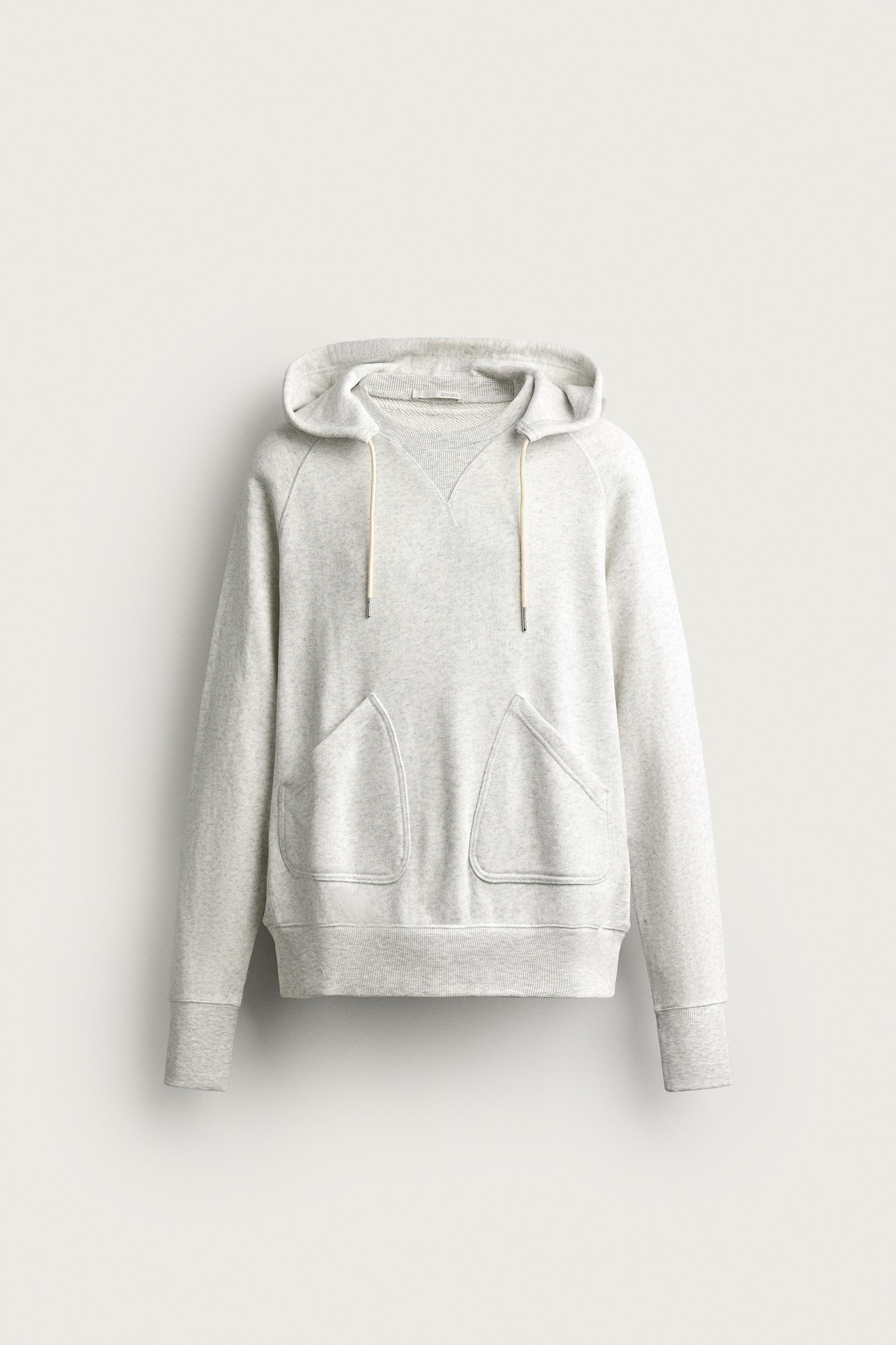 SWEAT À CAPUCHE COUPE DÉCONTRACTÉE