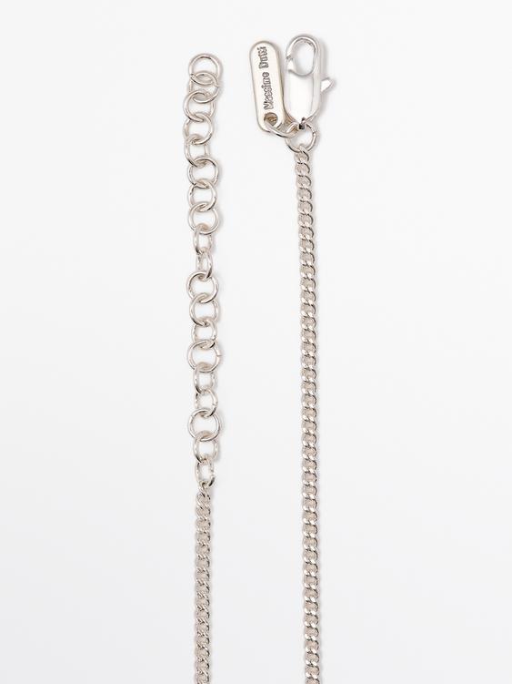 Necklace with ceramic pendant