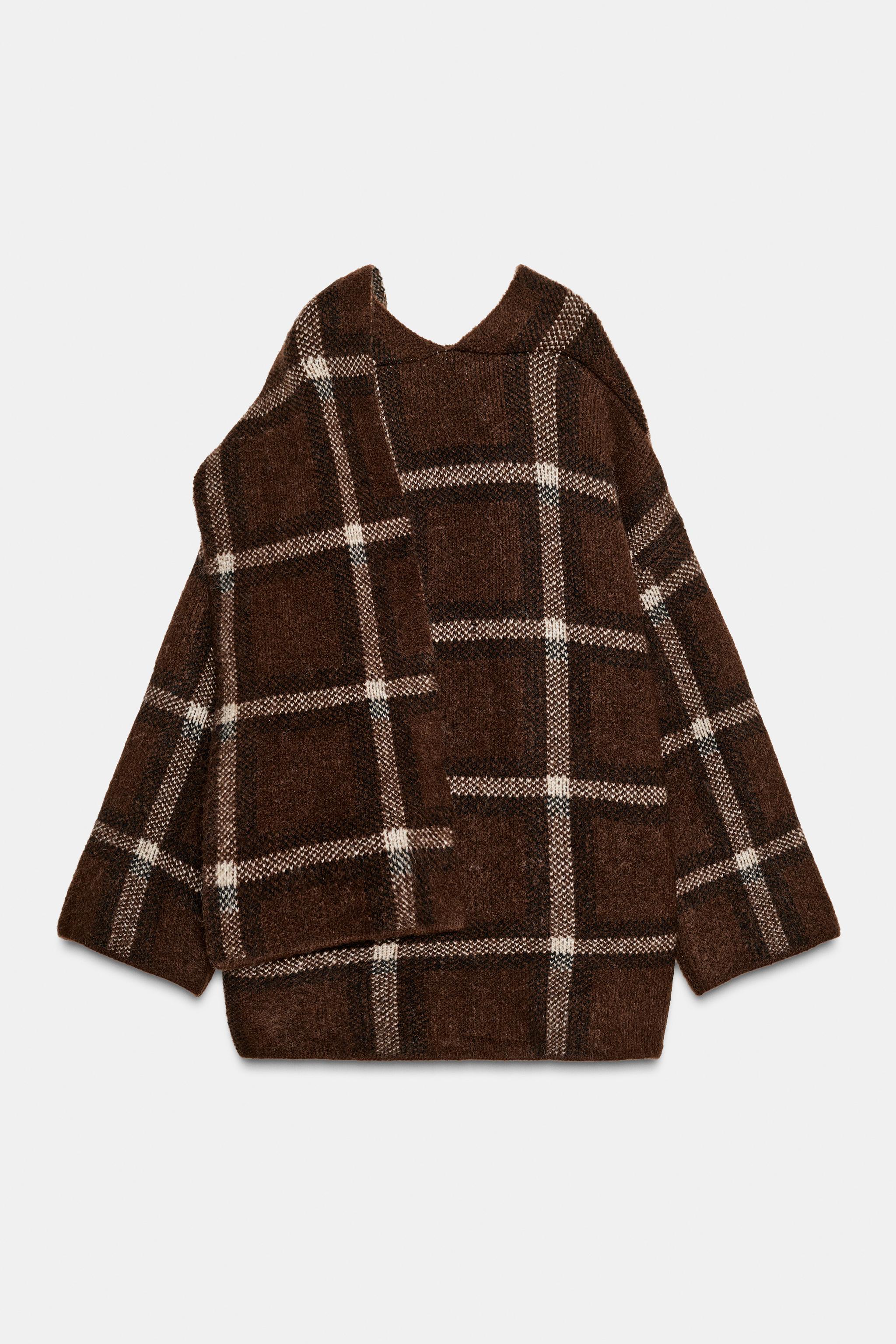 ￥22,990 ZARA ショート ニット アルパカ コート パッチポケット S ZARA ショートニットコート 22,990 ZARA ショート ニット アルパカ