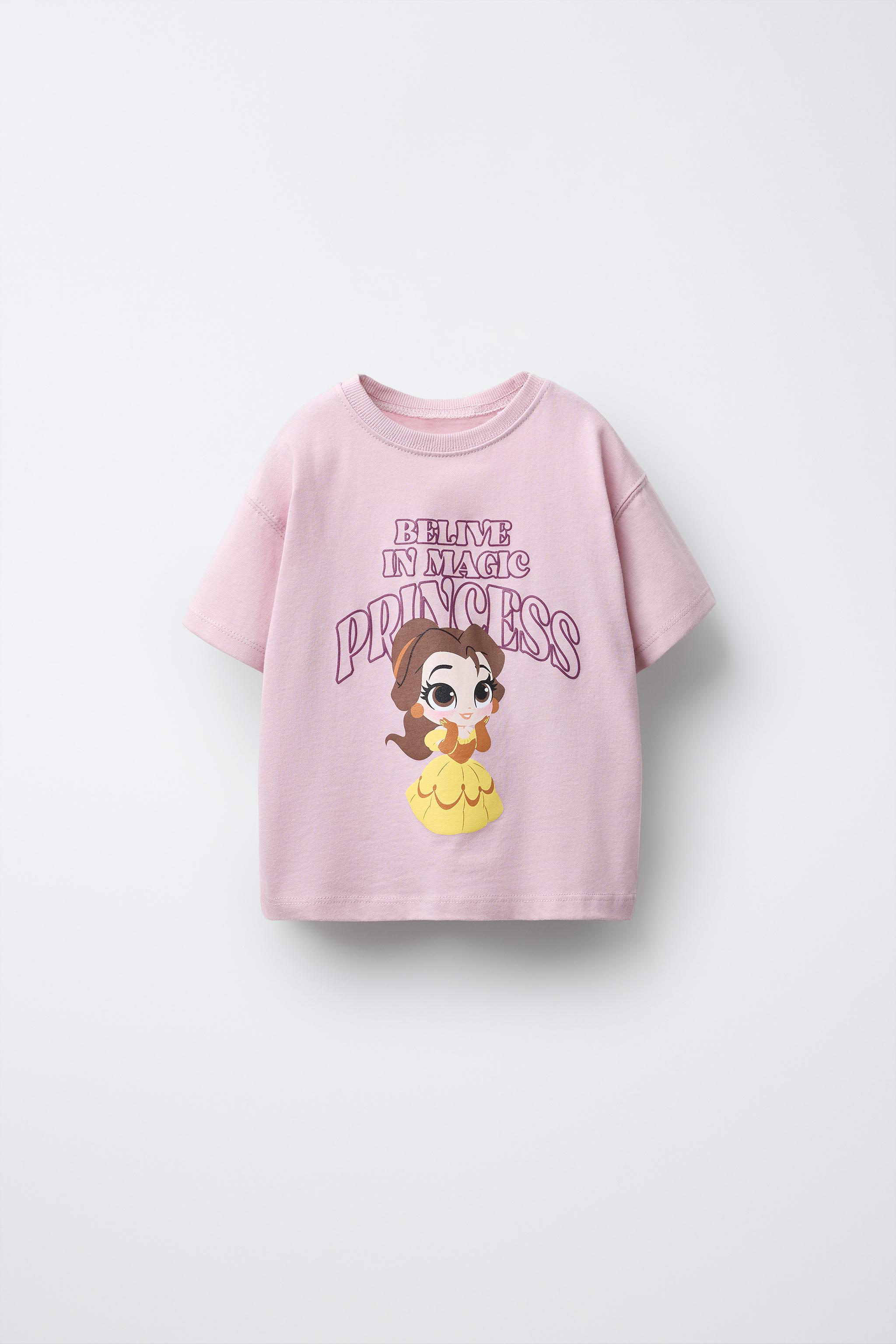 PRINCESS © DISNEY T-SHIRT - Pink / Lilac | ZARA Australia