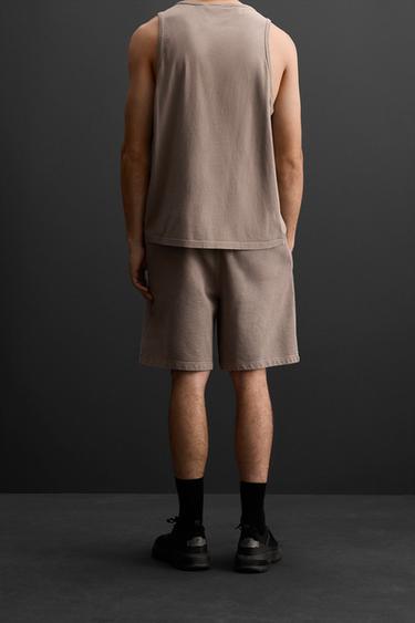 SHORT DE JOGGING - Bordeaux de Zara - Image 2