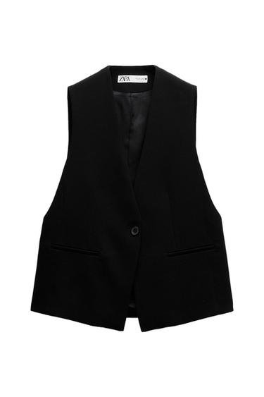 ZW COLLECTION WAISTCOAT WITH VENTS