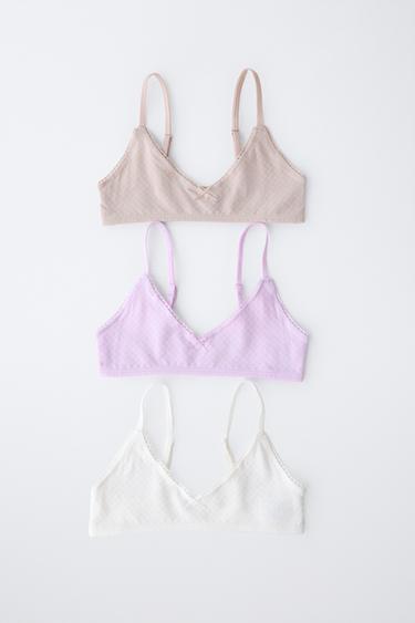 9-14 YEARS/ THREE-PACK OF STRUCTURED TOPS - Multicoloured by Zara - Image 3