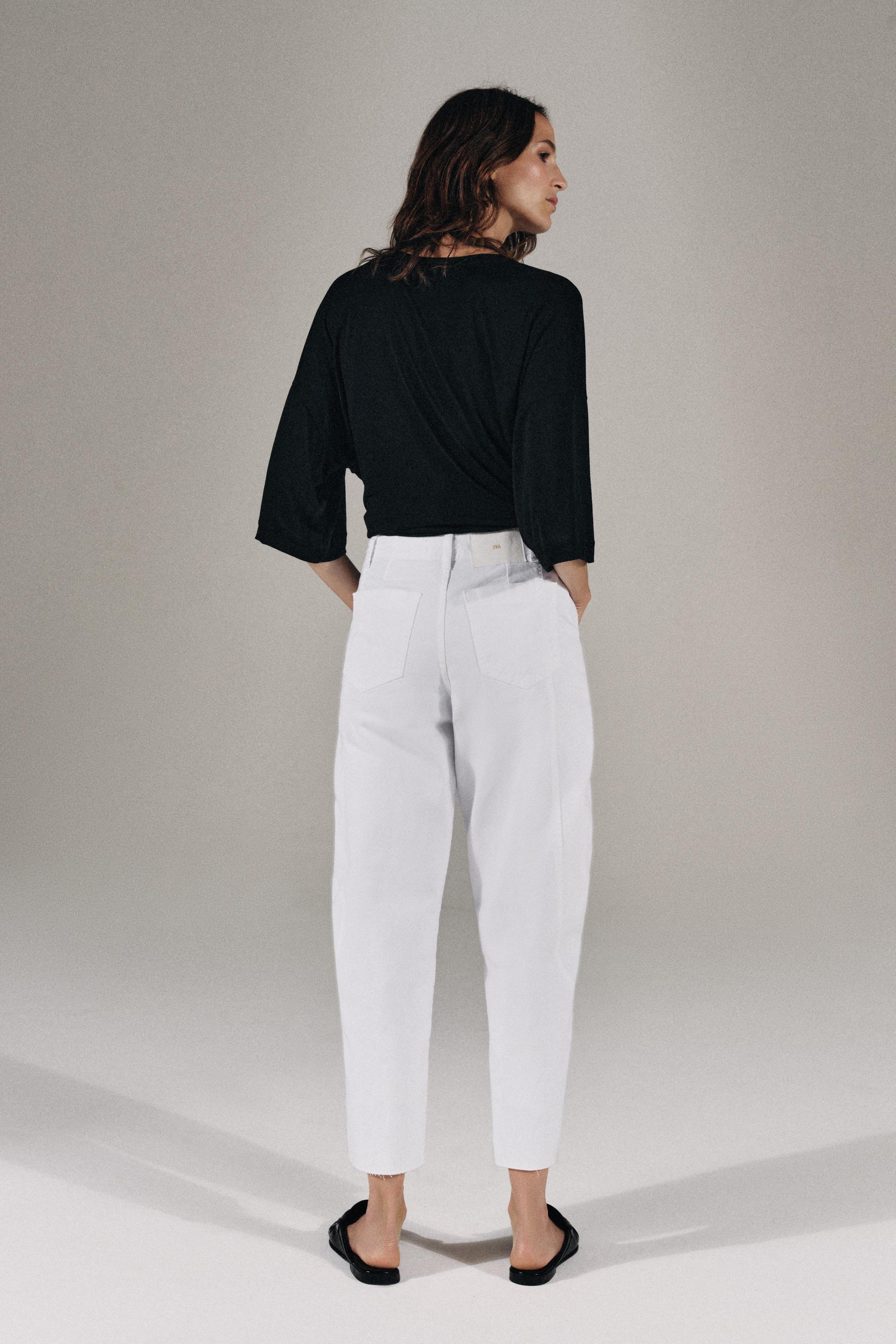 Zara Z1975 Barrel Jean görsel 7