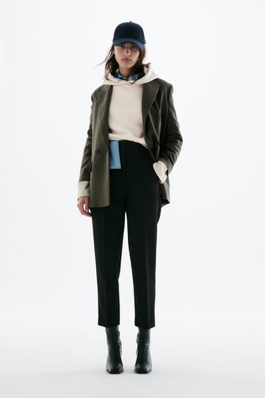 PANTALÓN TIRO ALTO - Negro de Zara