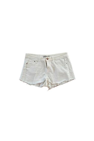 SHORTS JEANS BIANCO