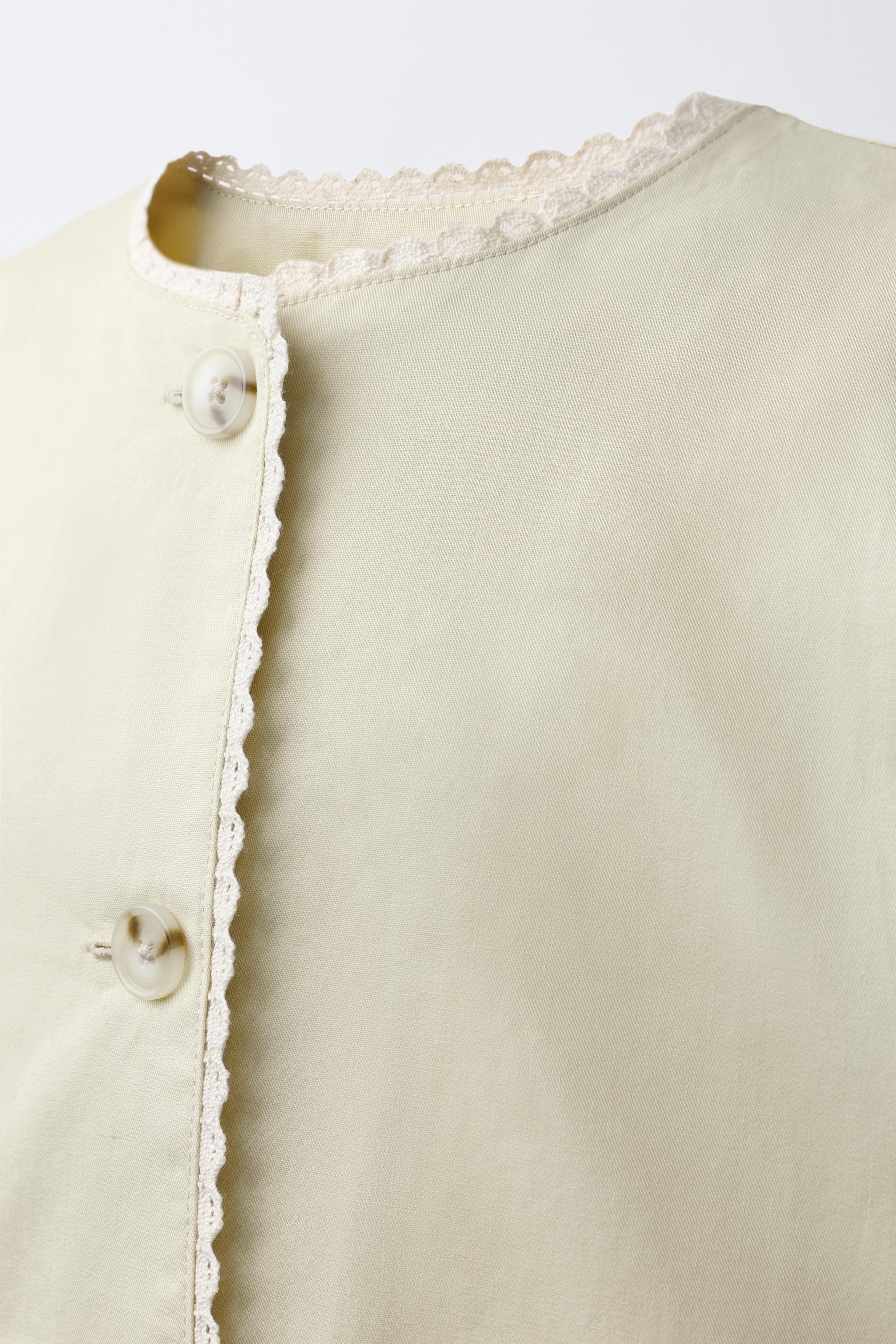 GILET DENTELLE
