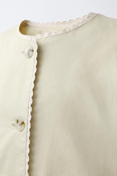 GILET DENTELLE - Bis de Zara - Image 4