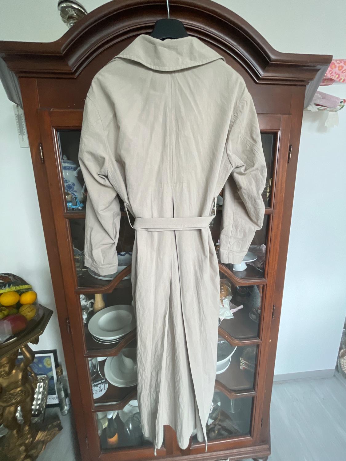 ZW COLLECTION OVERSIZE DOUBLE-BREASTED TRENCH COAT - Image 2