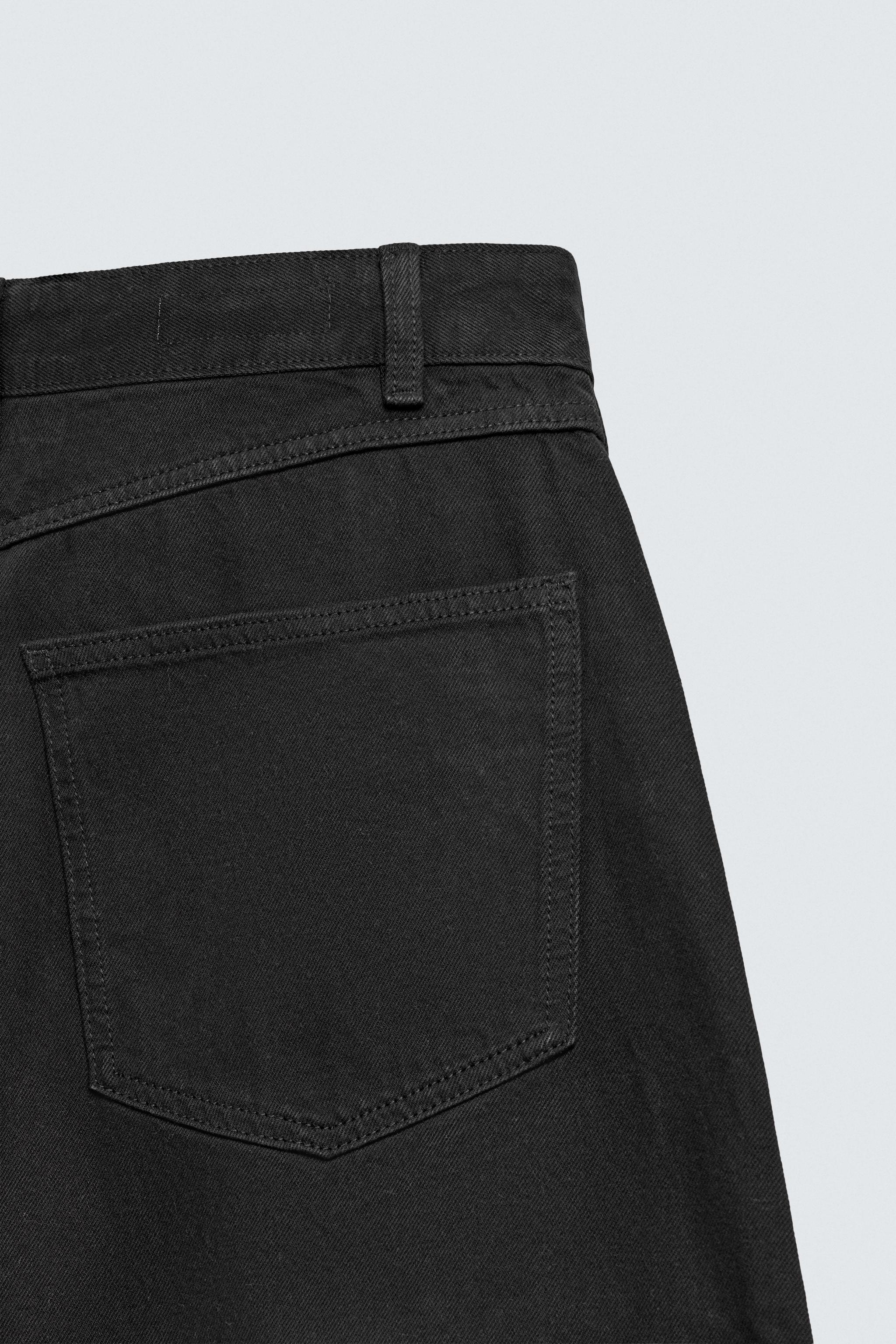 ZIPPERED BALLOON FIT JEANS