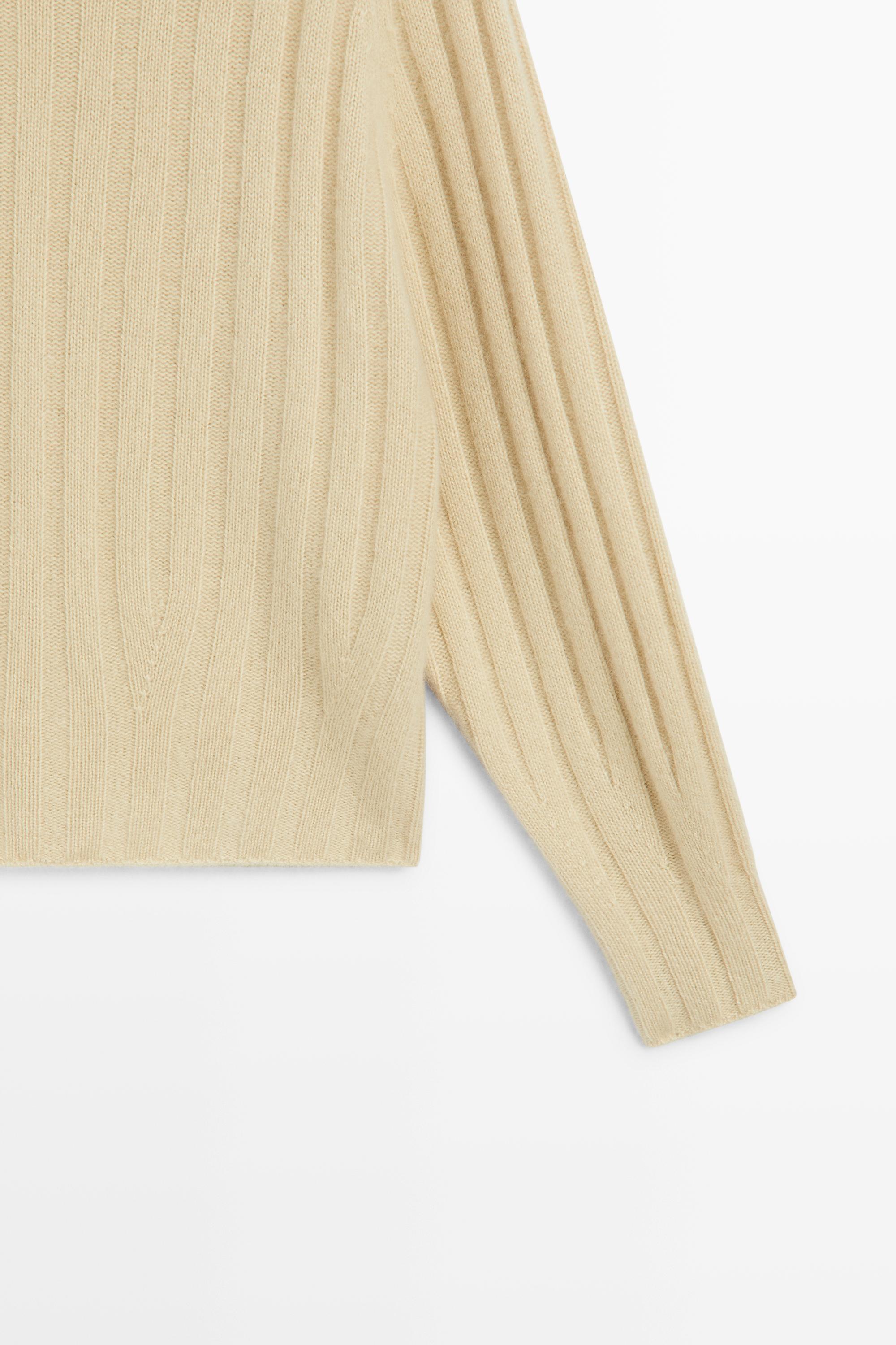 Pull col montant 100 % cachemire