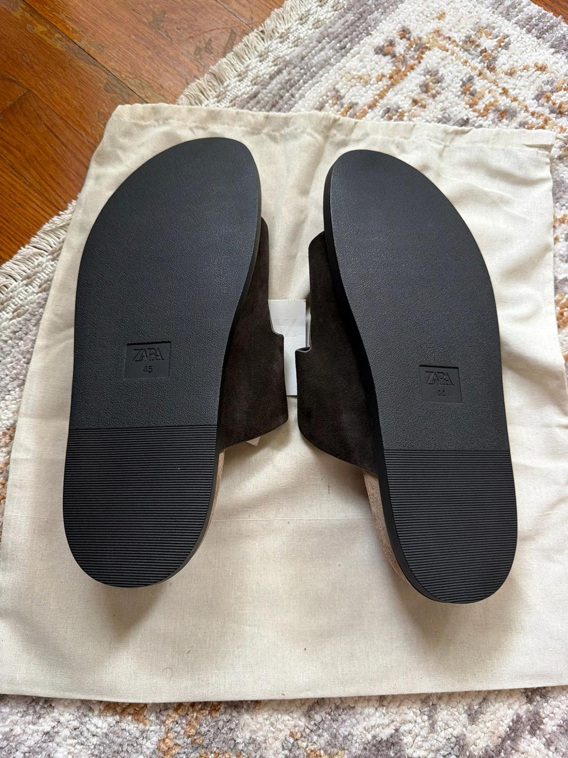 DOUBLE STRAP LEATHER SANDALS - Image 3