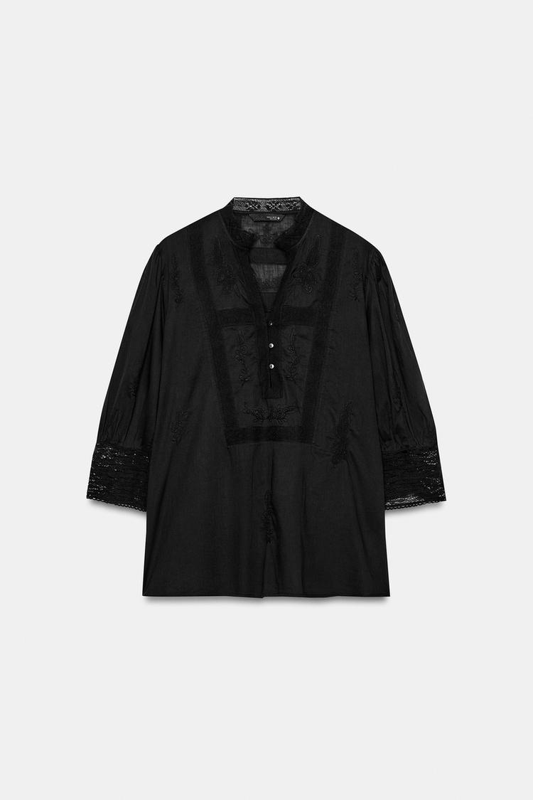 Blusa bordada de la colección ZW 6