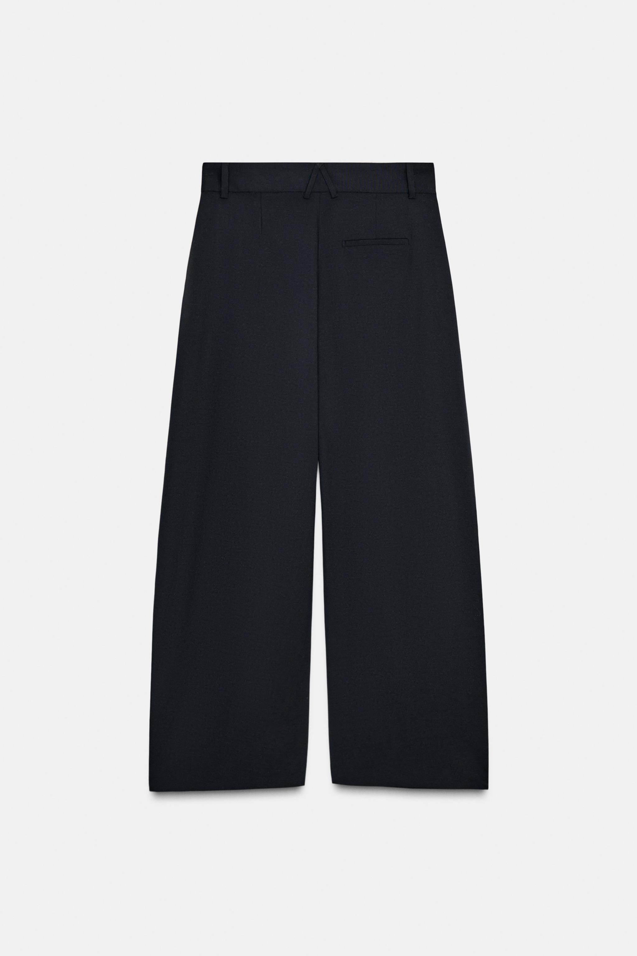 ZW COLLECTION PENSLİ GENİŞ PAÇA PANTOLON - Görsel 2