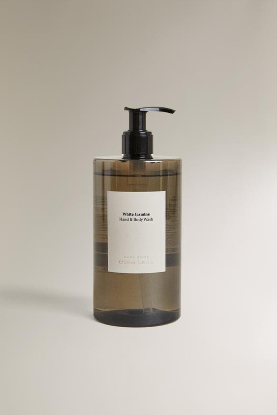(500 ML) SABONETE LÍQUIDO PARA MÃOS E CORPO WHITE JASMINE - Branco da Zara - Imagem 0
