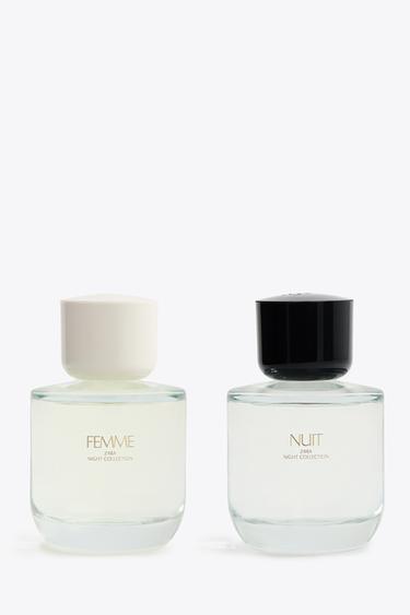 ماء تواليت FEMME وماء عطري NUIT سعة 90x2 مل (3,04 أونصة سائلة) - TINTED LEATHER الخاص بـ Zara