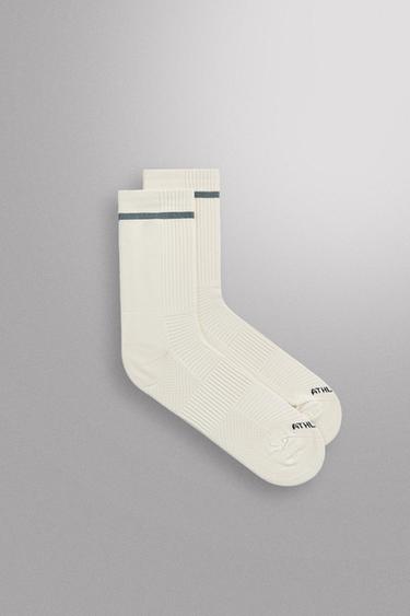 RUNNING SOCKS 2-PACK - Butter by Zara