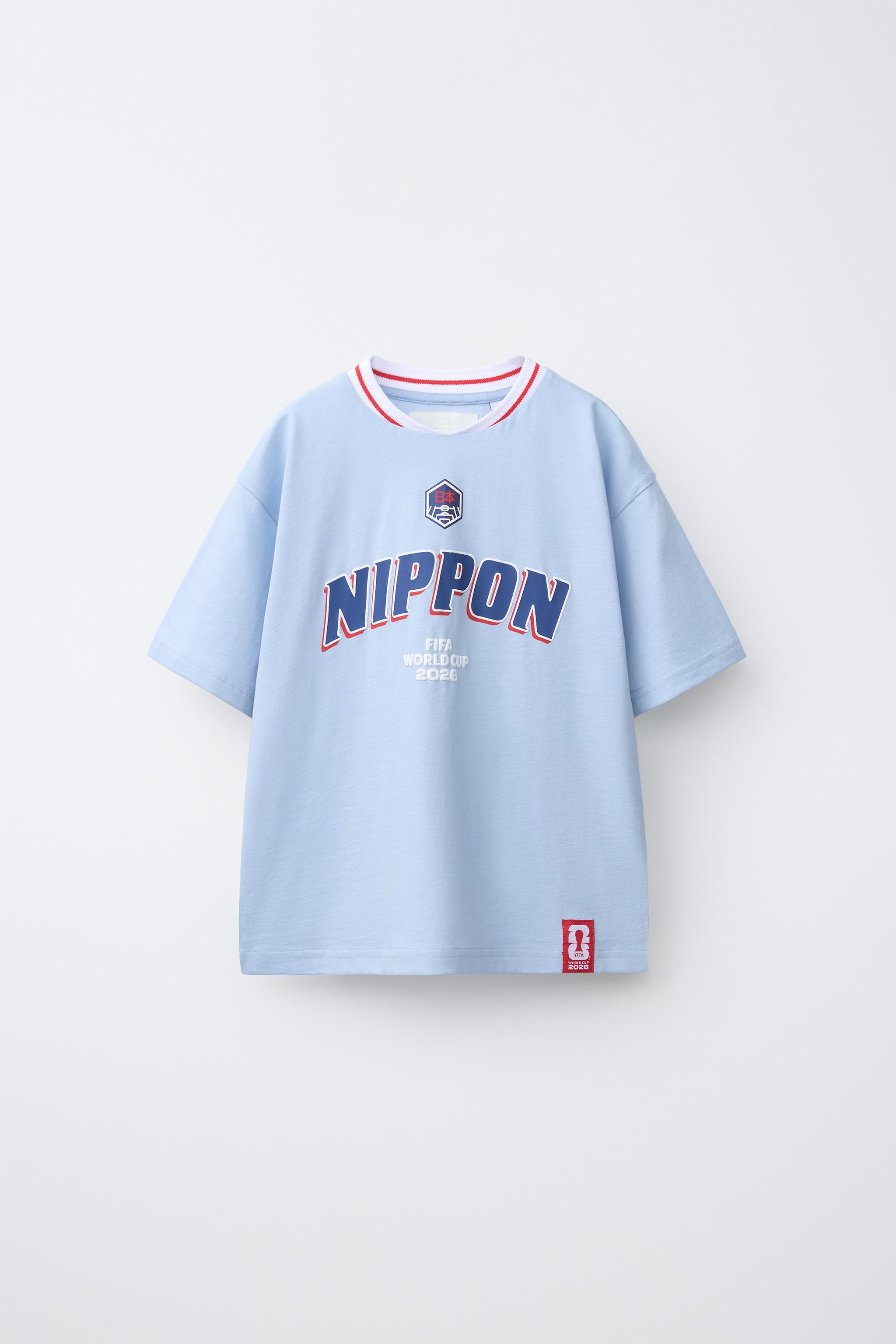 Детские футболки Zara JAPAN FIFA WORLD CUP ™ 2026 PRINT T-SHIRT — фото 2