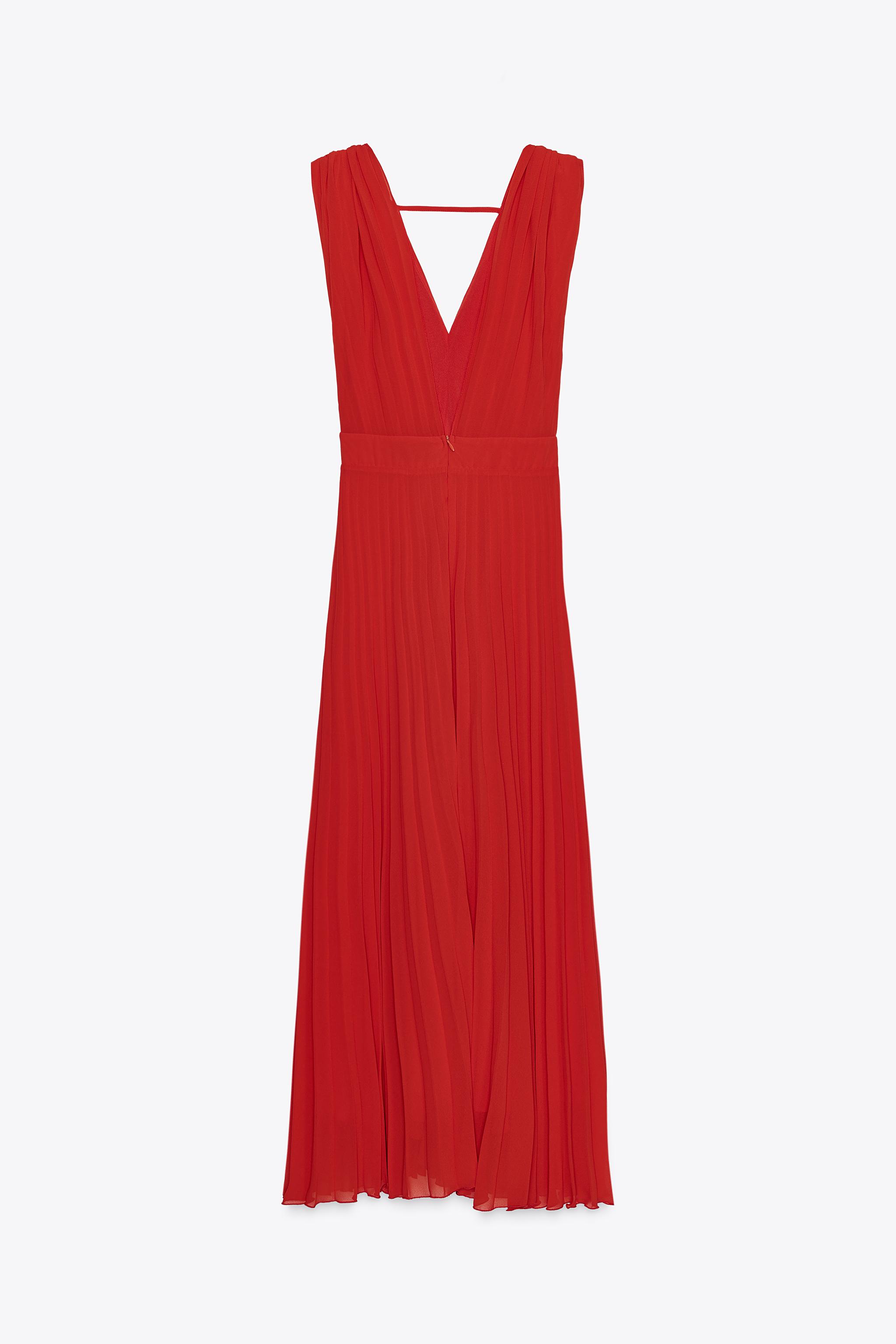 ワンピース theredthread S oval pleats dress THEREDTHREAD / ザレッドスレッド】S oval pleats dress