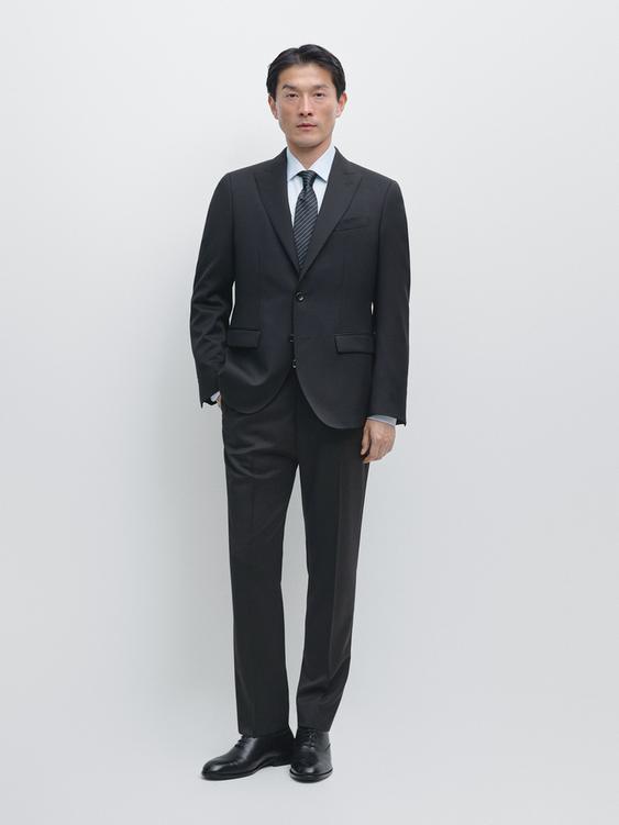 Cold wool suit trousers from Zara - $220