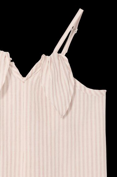 LIMITED EDITION STRIPED JUMPSUIT - Ecru by Zara