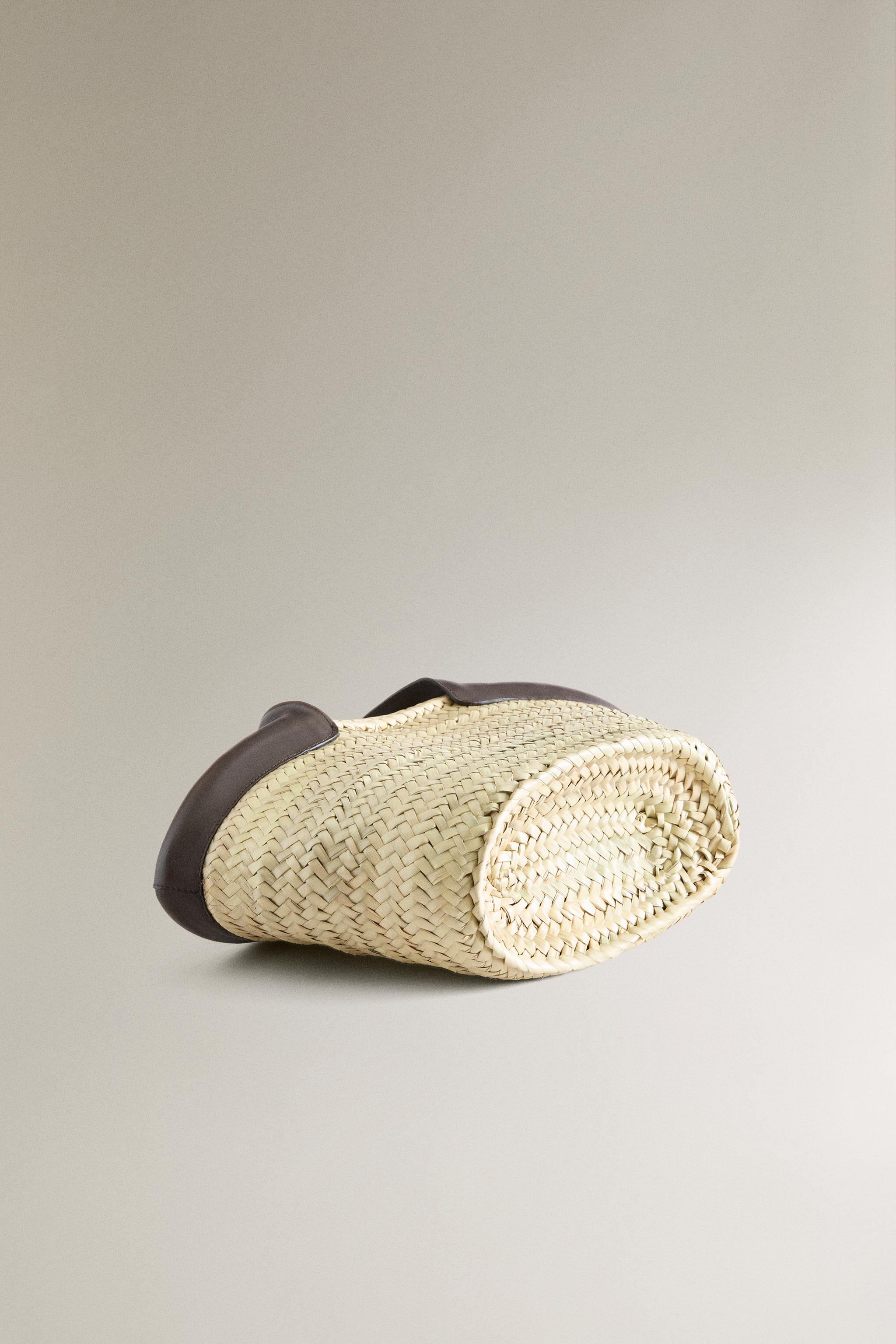 PETIT SAC CABAS DÉTAIL CUIR